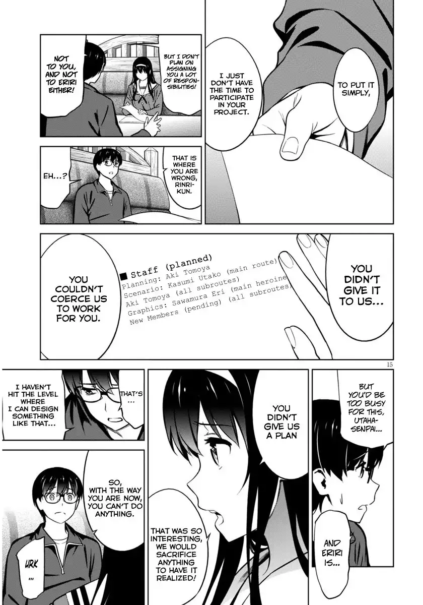 Saenai Kanojo no Sodatekata Chapter 41 15